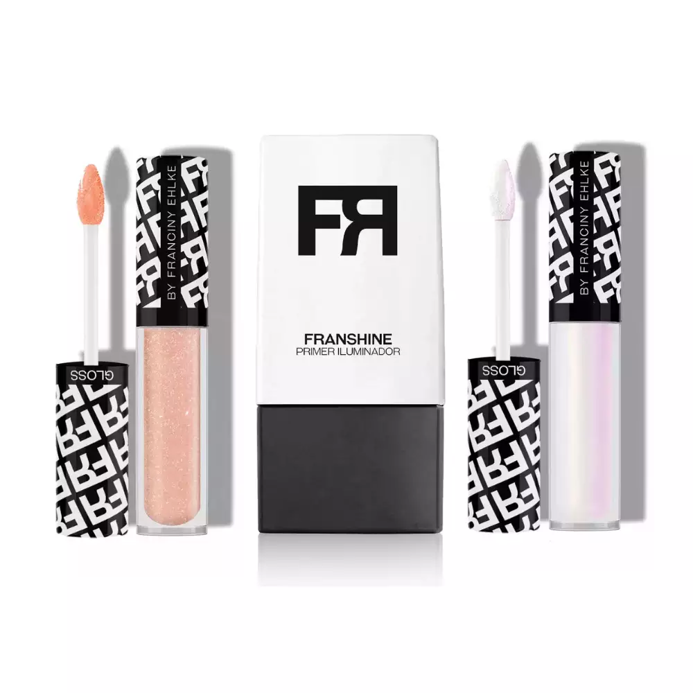 KIT CARNAVAL: GLOSS GLOSSIP GOLD + GLOSS GLOSSIP GIRL + PRIMER FRANSHINE - FRAN BY FR